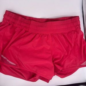 Lululemon Hotty Hot Shorts. 2.5 Inch. Size 8. Color: Hot Pink.